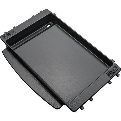 Weber Spirit griddle compatible with Spirit 2/3-burner grills.