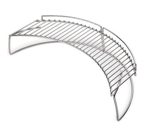 Weber tool-hooks hangers hold grilling tools beside the kettle for quick access.
