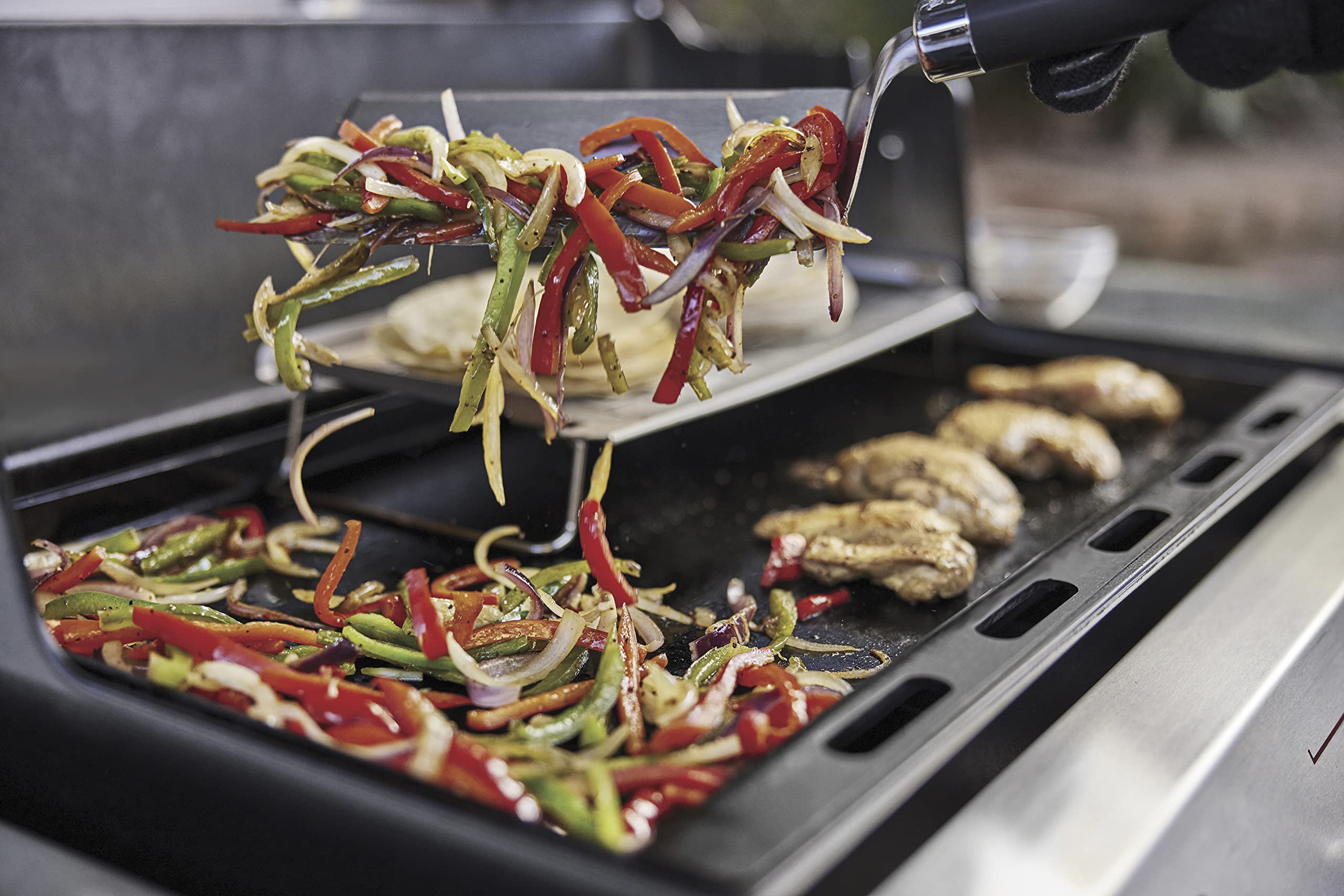 Transform your Weber Spirit grill into a versatile griddle for breakfast and quick meals
