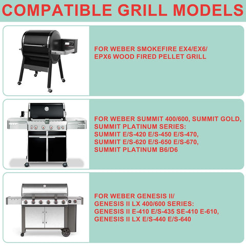 WEBROIL Weber Genesis II compatibility for seamless grill fit