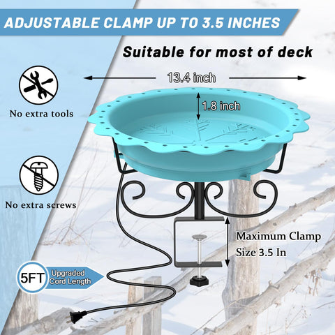 Webuys detachable bowl simplifies cleaning and refilling after use.