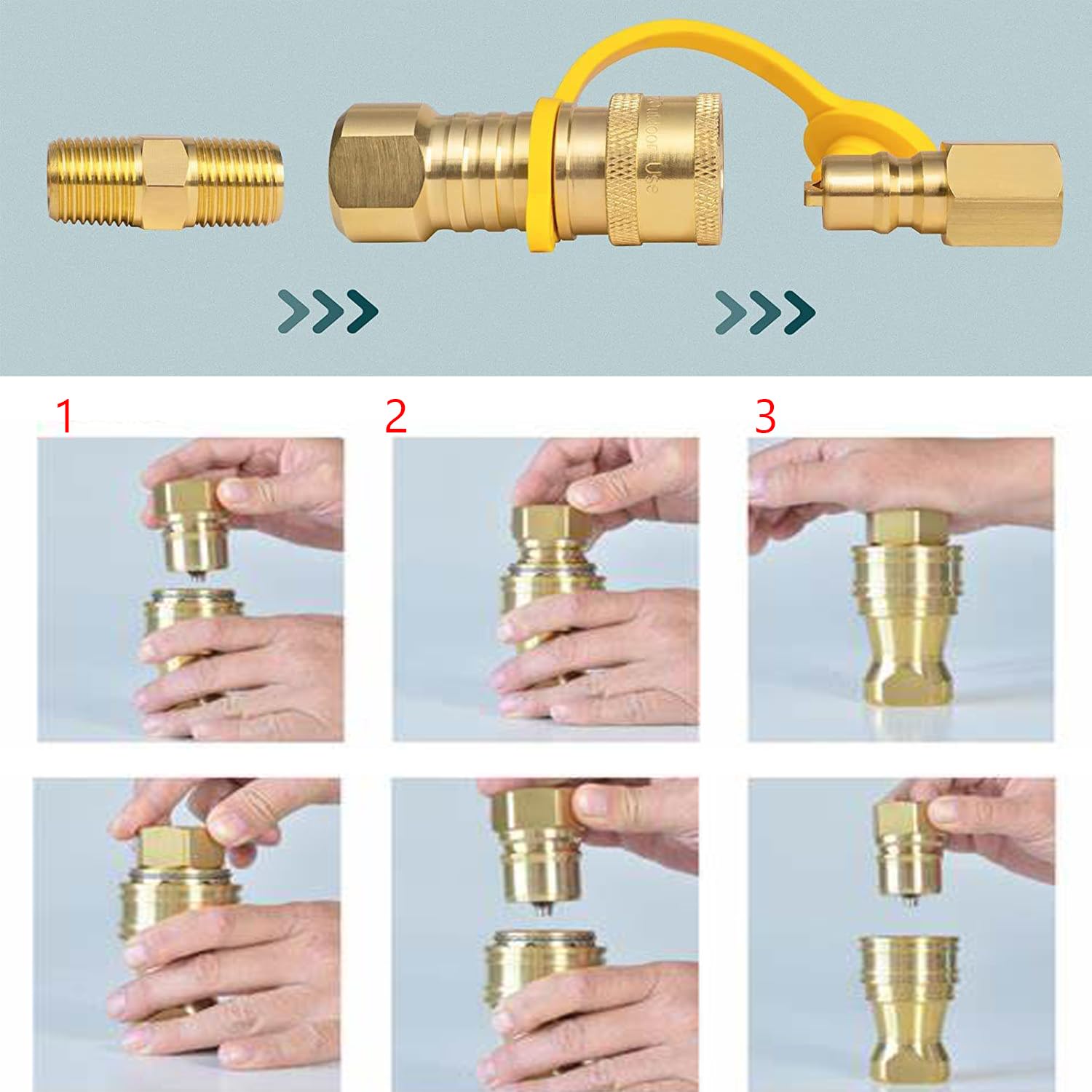 WedFeir dust cap protects connections when not in use