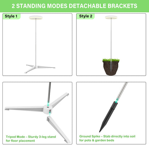 WeeaeeW adjustable pole reaches up to 1.55 m for tall and short plants