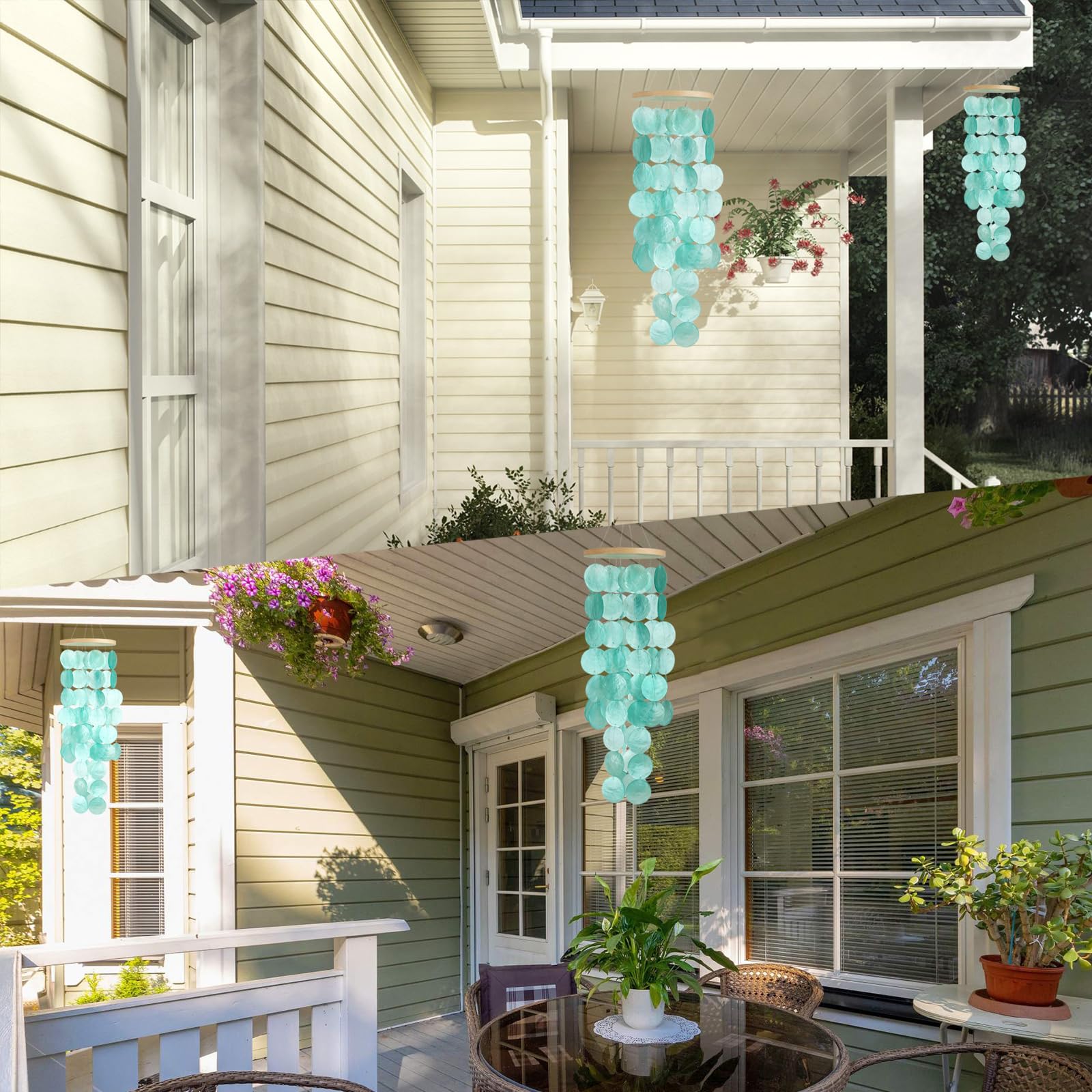 WeDoSoy wind chimes make thoughtful coastal gifts for occasions and housewarmings.
