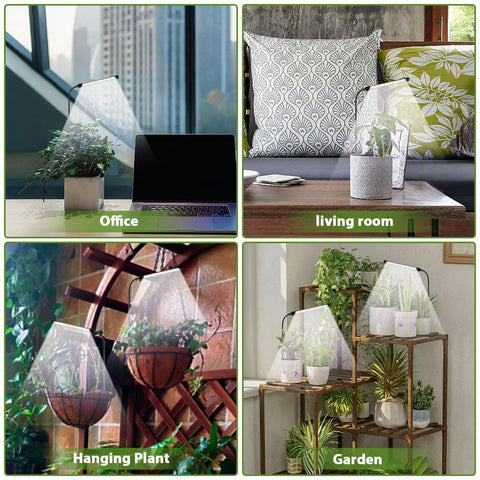 WeeLeeGoo Grow Light height adjustable pole suits bonsai and potted plants