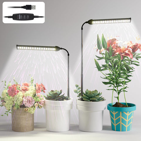 WeeLeeGoo LED Grow Light brightness control tailors intensity.