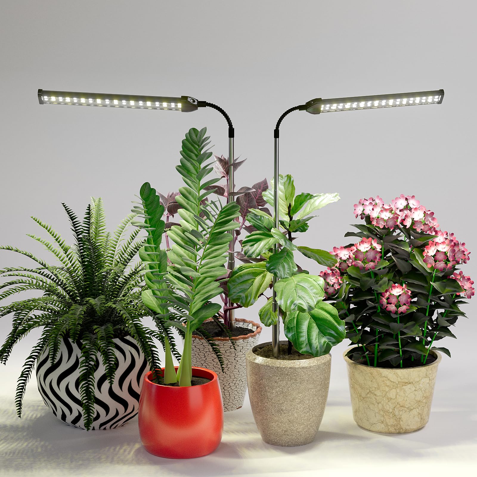 WeeLeeGoo LED Grow Light for indoor plants and succulents.