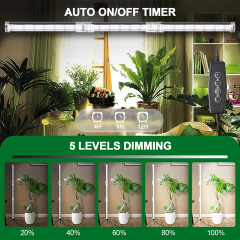 Modular design lets you splice and arrange for multiple pots and varying heights.