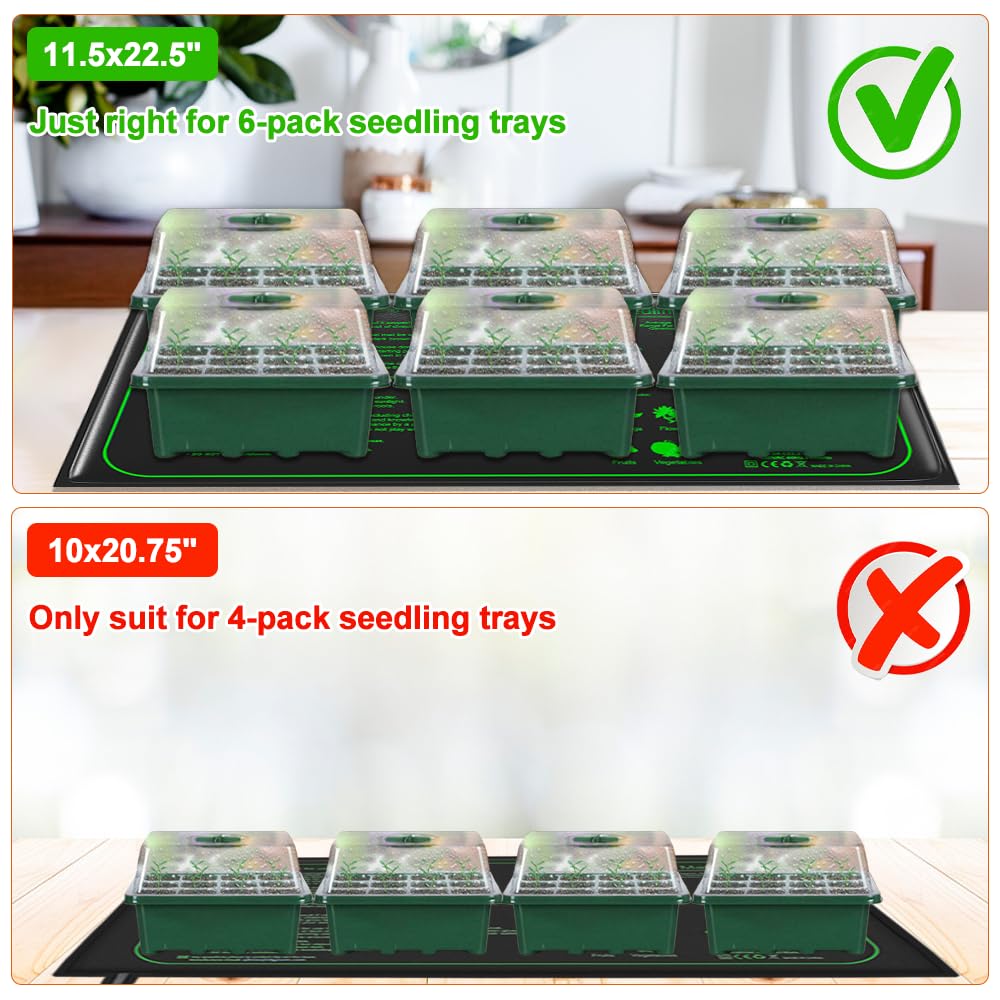 WeeLeeGoo waterproof heating pad for hydroponics offering reliable warmth and easy cleaning.