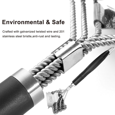 Weetiee bristle-free design with durable plastic handle for grip.