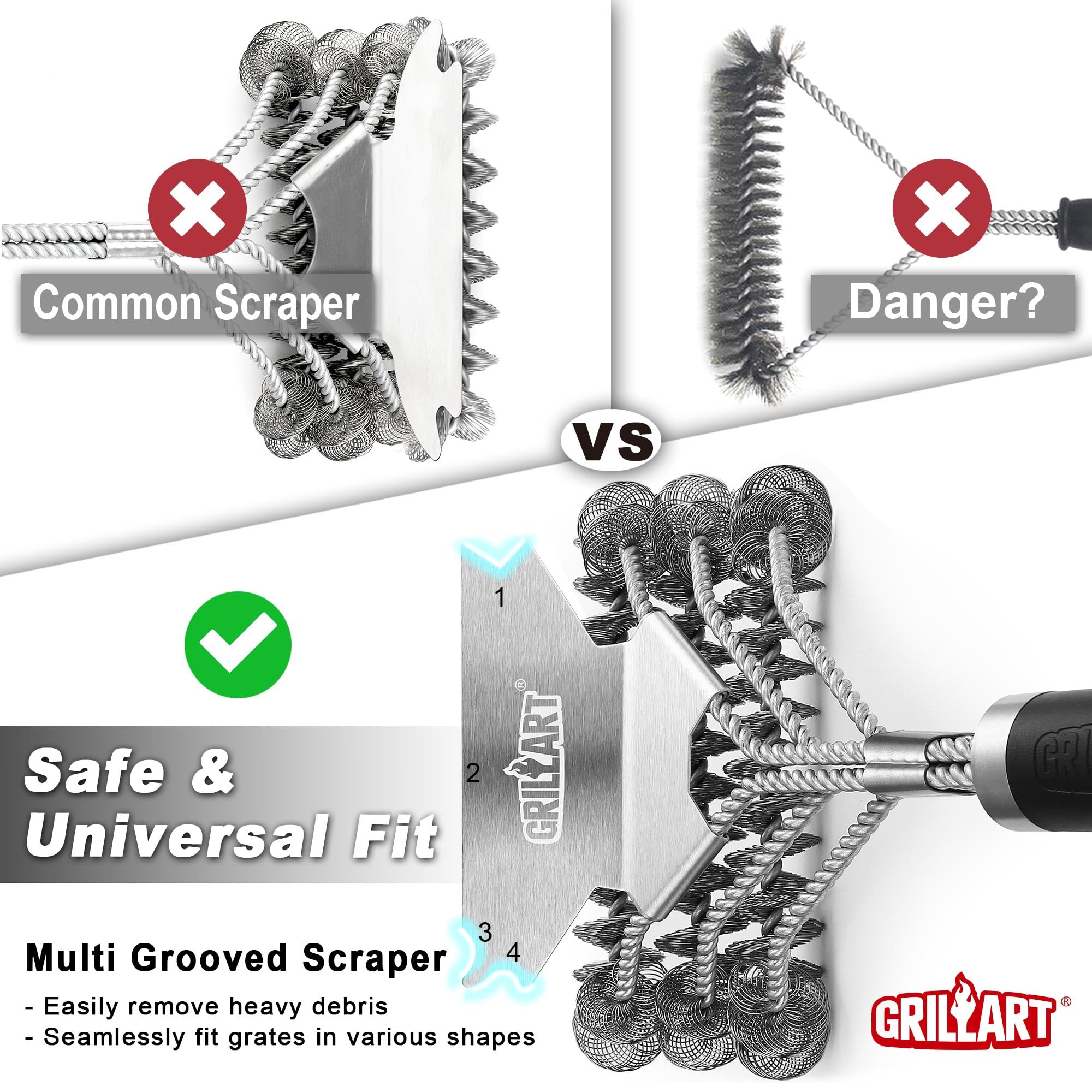 Weetiee patented bristle-free system emphasizes safety and cleaning performance.