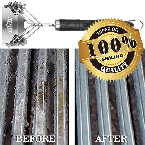 Weetiee safe cleanup solution for porcelain and other grill surfaces.