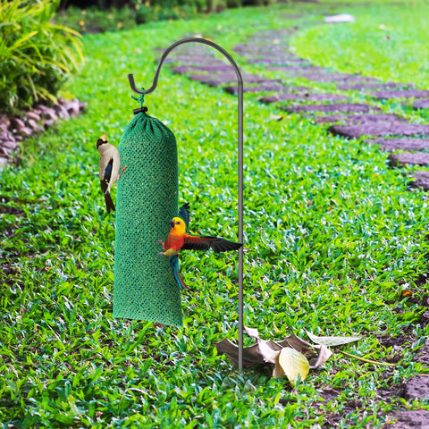 Weewooday goldfinch-friendly feeder attracts a variety of small yard birds