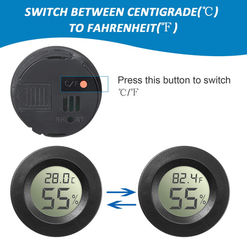 Weewooday outdoor indoor use gauge in greenhouse setting.