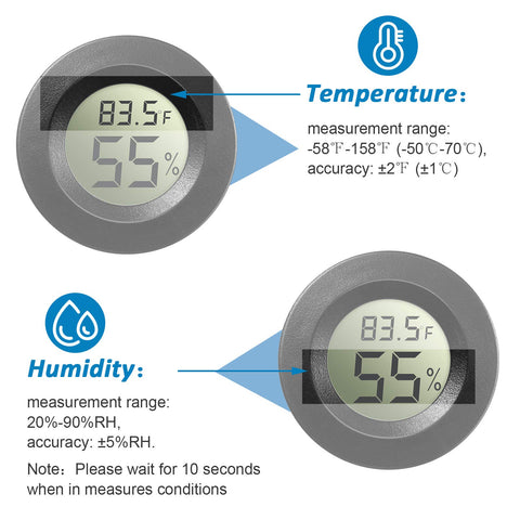 Weewooday eight-pack packaging image highlighting compact portable gauges.