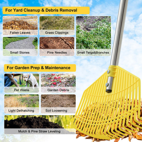 Wefaith adjustable 35–65 inch handle fits every user height.