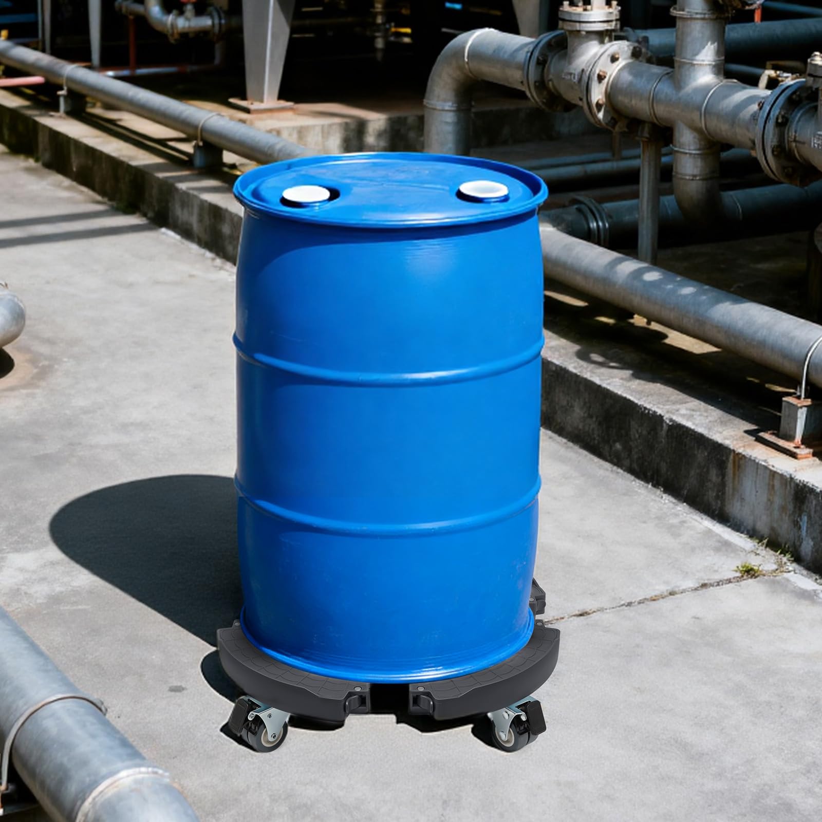 WEIBIDA smooth rolling for relocating barrels or trash cans