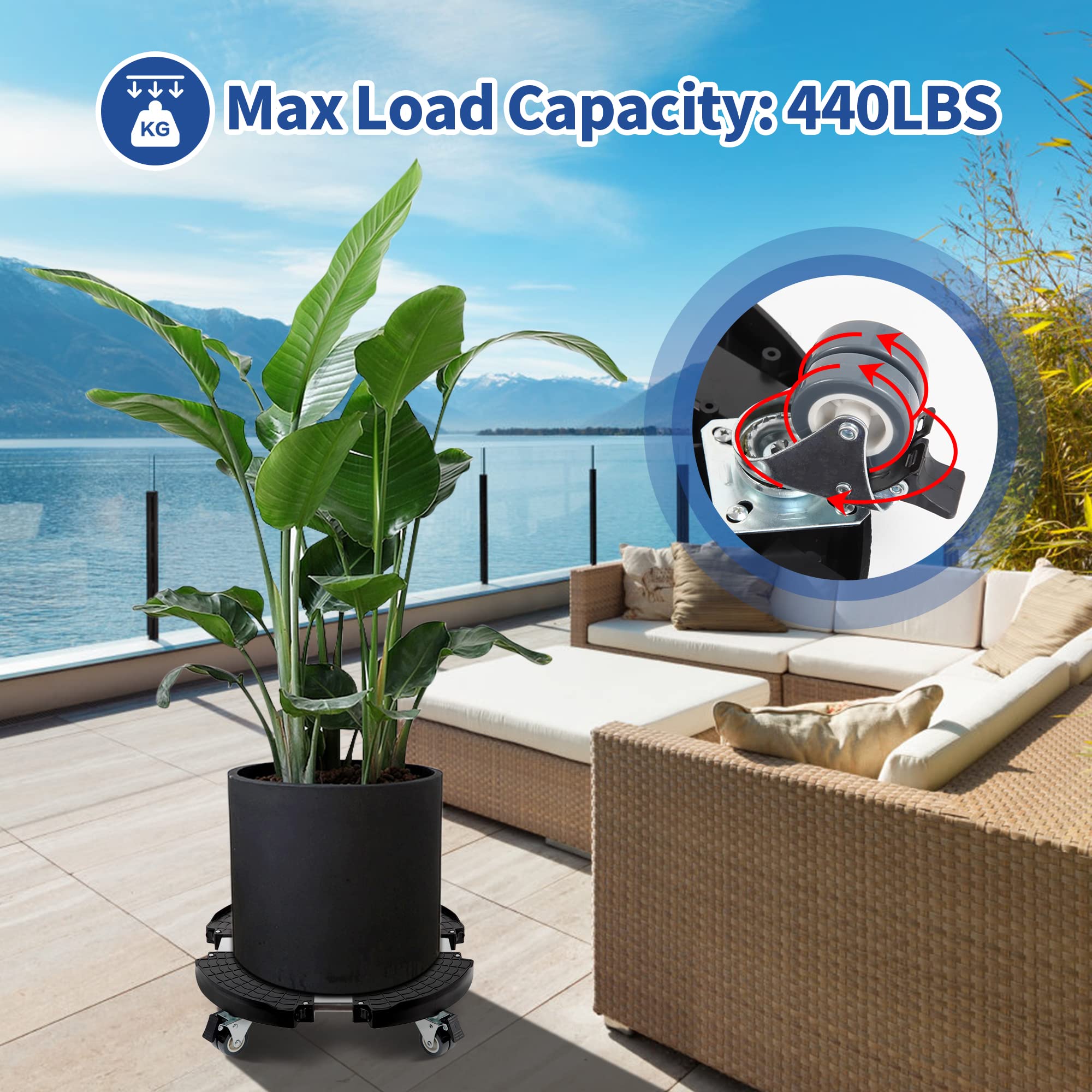 WEIBIDA stainless steel frame and ABS base deliver enduring durability.