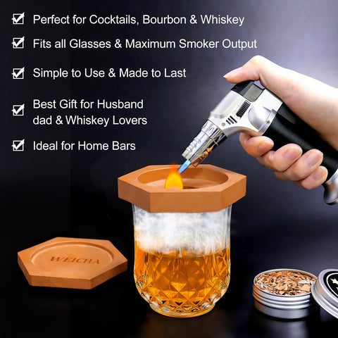 WEICHA instruction manual and cleaning brush included.