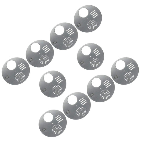 WEICHUAN entrance disk close-up shows durable galvanized iron construction.