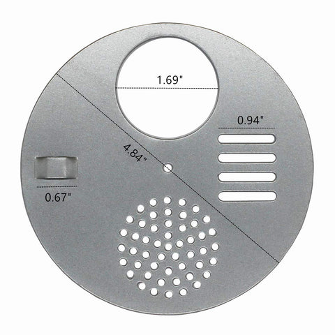 WEICHUAN galvanized iron hive disk highlights sturdy, long-lasting build.