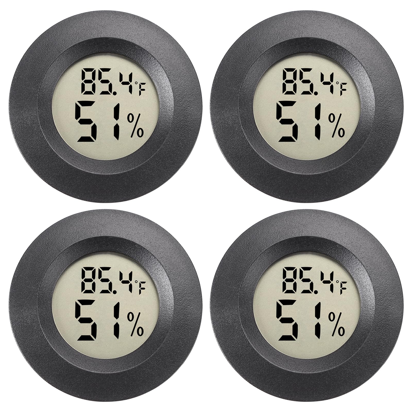 WEIMELTOY mini hygrometer with compact display for quick room checks.