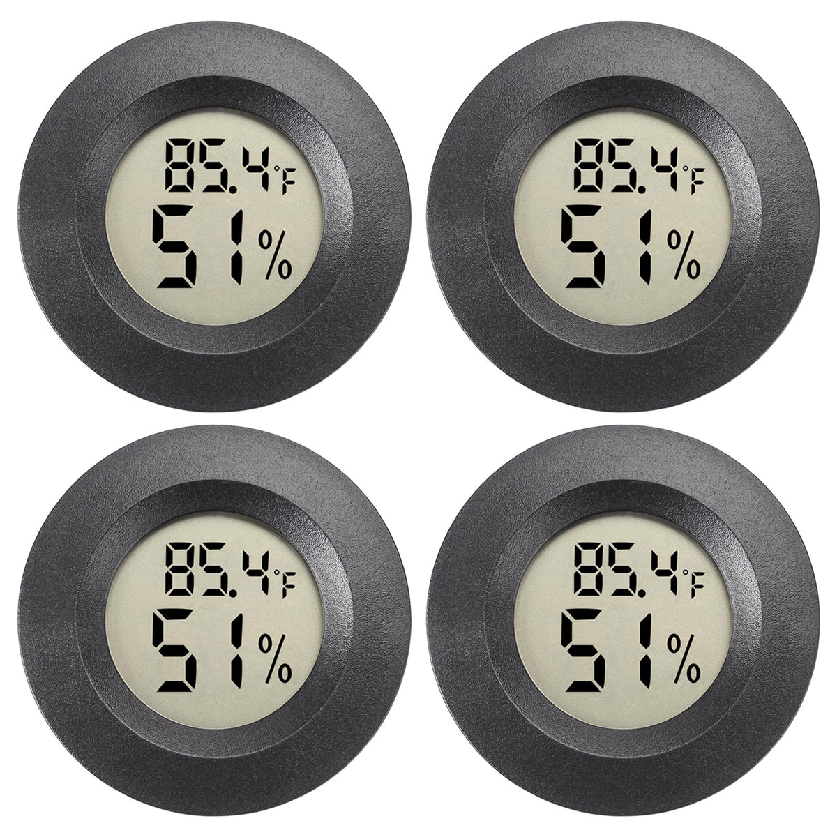 WEIMELTOY mini hygrometer with compact display for quick room checks.