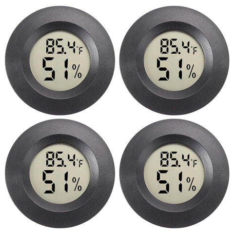 WEIMELTOY mini hygrometer with compact display for quick room checks.