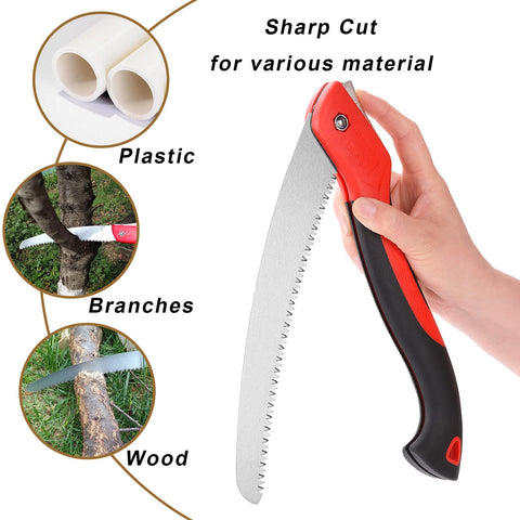 WEIMELTOY rubber soft-handle offers comfortable grip in any outdoor task.