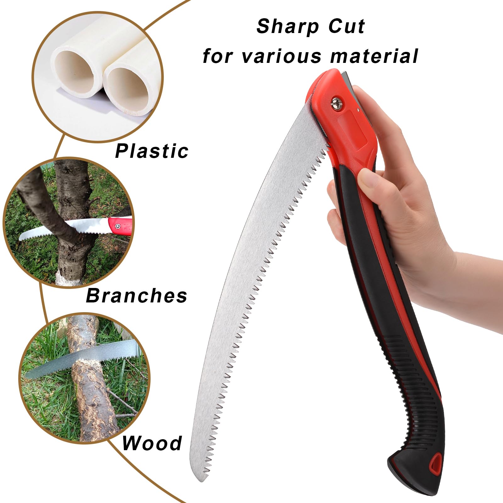 WEIMELTOY soft rubber handle provides a non-slip grip in any weather