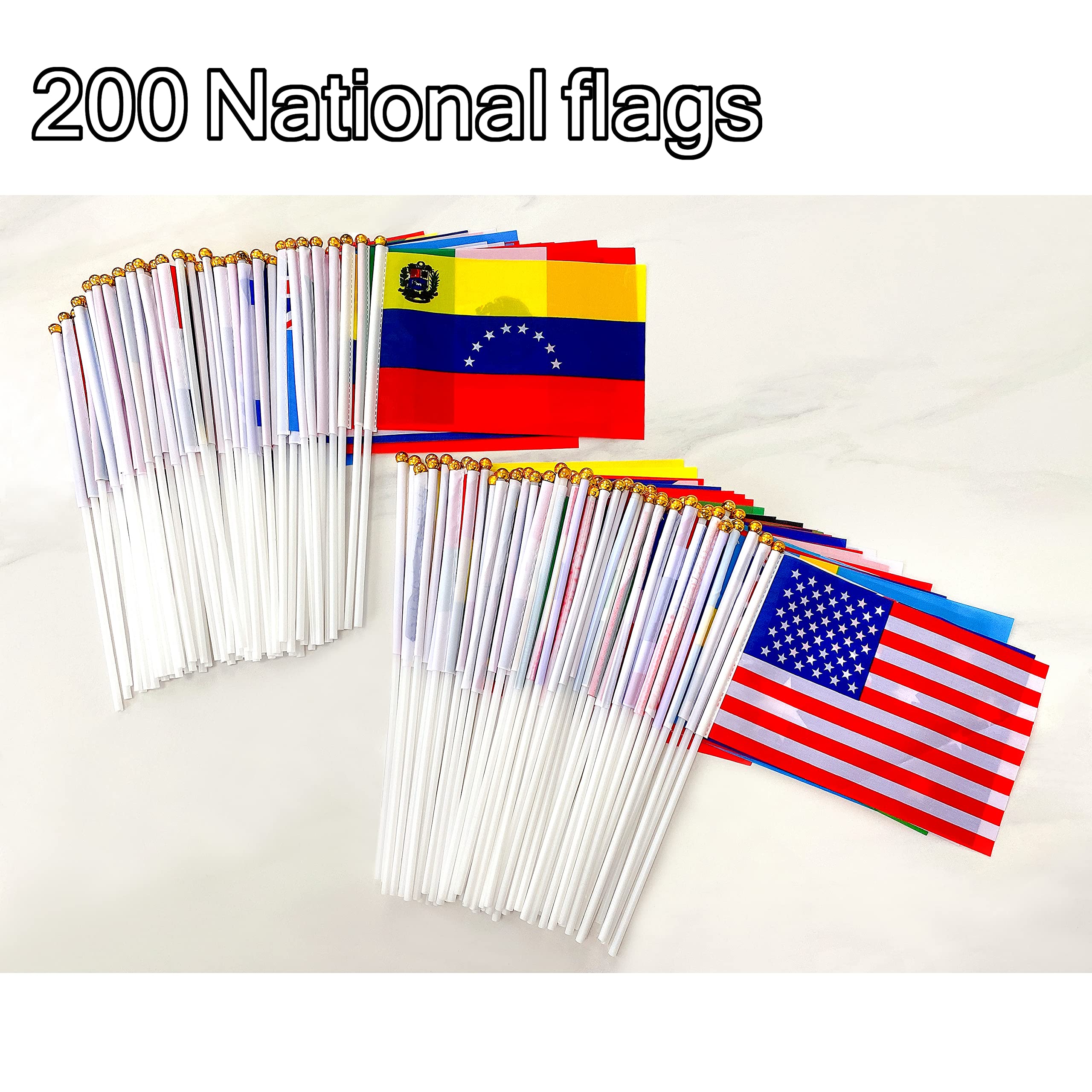 WEITBF flag-stick joint is stitched for lasting durability