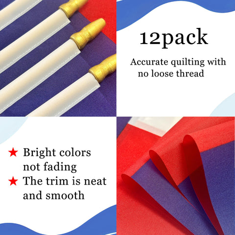 WEITBF durable polyester Texas flag suitable for rain or shine.