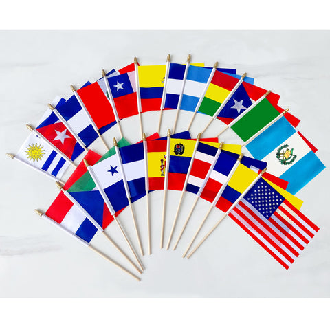 WEITBF organized flags for storefront or garden decor.