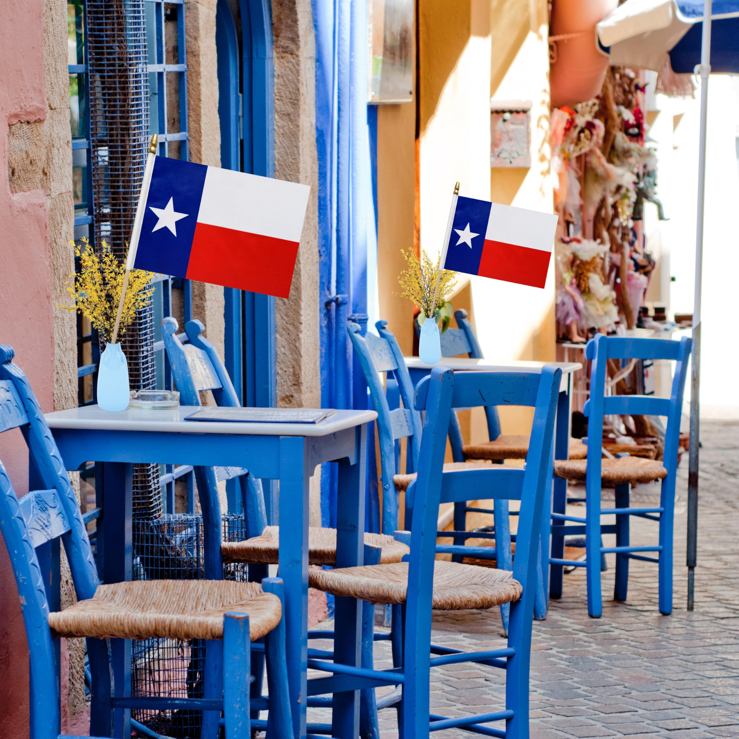 WEITBF weather-resistant flag decor ideal for classrooms, patios, or gardens.