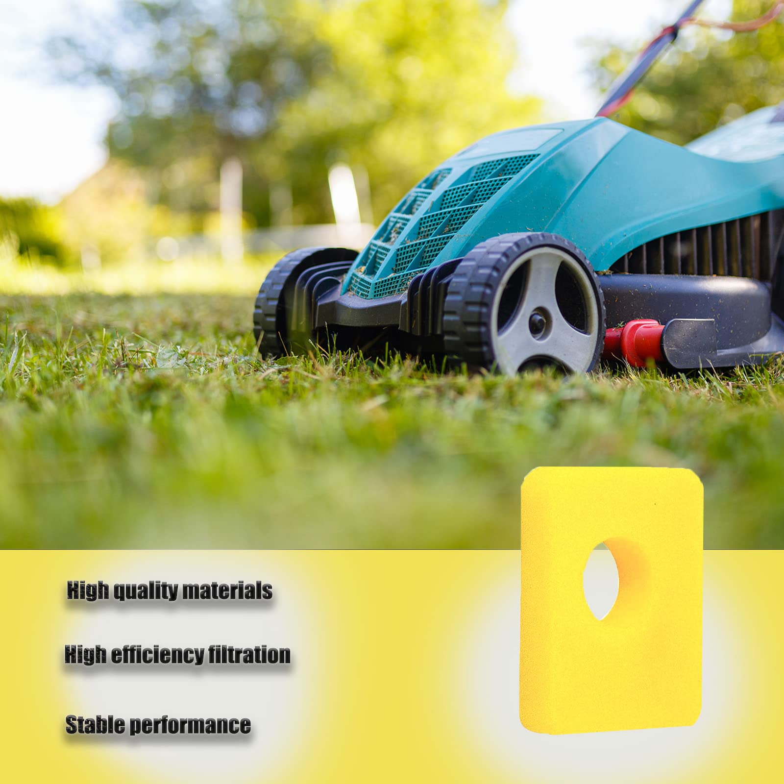 Welandya mower maintenance concept suggests simple replacement parts.