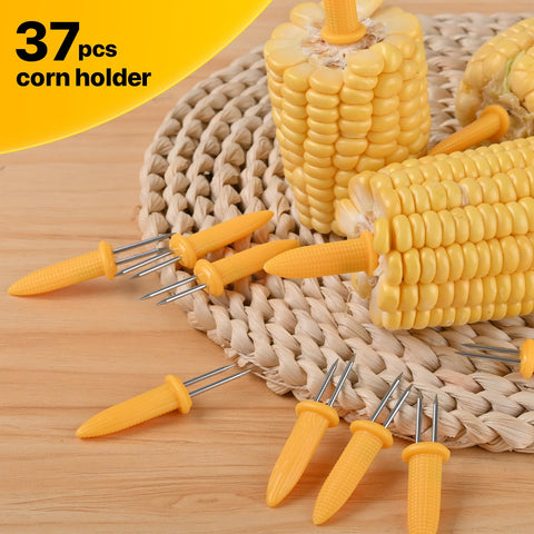 WELLFAR corn holders for family dinners with stable bite and fun design