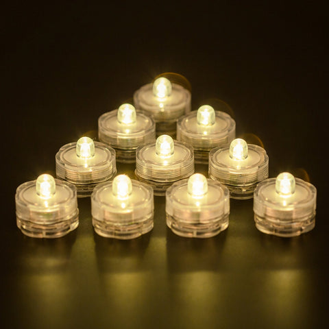 Wellgium compact LED tea light sized 30x30x25 mm for small vessels