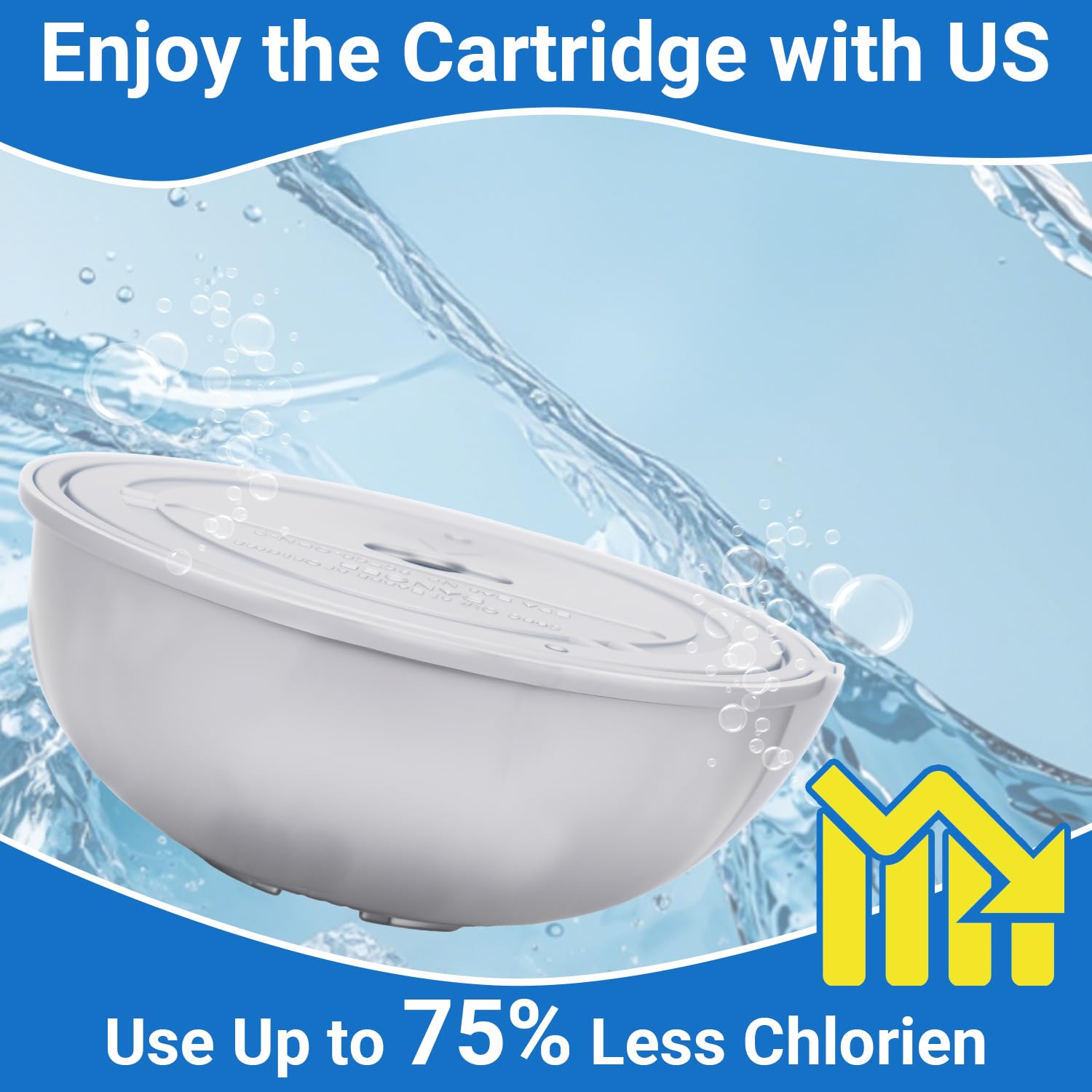 Welliboom replacement cartridge set for hot tubs, easy swap.