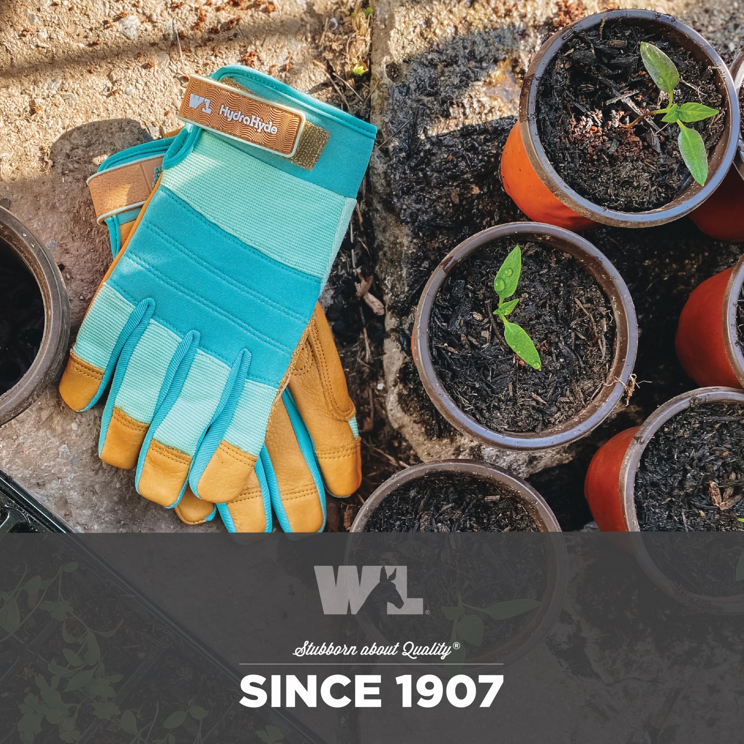 Wells Lamont HydraHyde adjustable wrist closure keeps debris out while you work