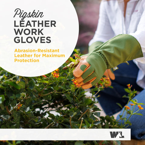 Wells Lamont Rosetender reinforced palms boost durability for tough gardening tasks