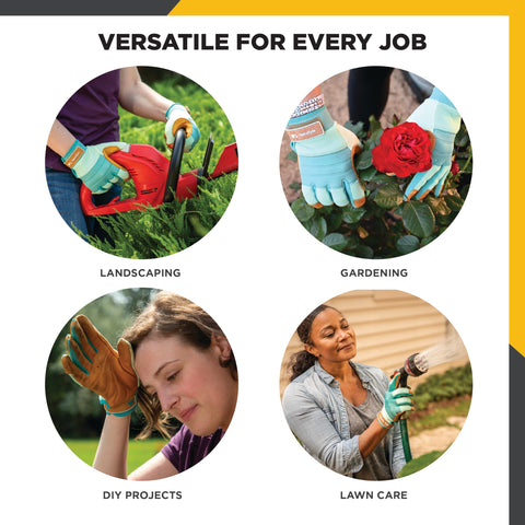 Wells Lamont HydraHyde stretch spandex back provides flexible movement for planting