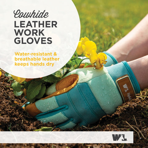 Wells Lamont HydraHyde gloves back stretch enhances dexterity for precise planting tasks
