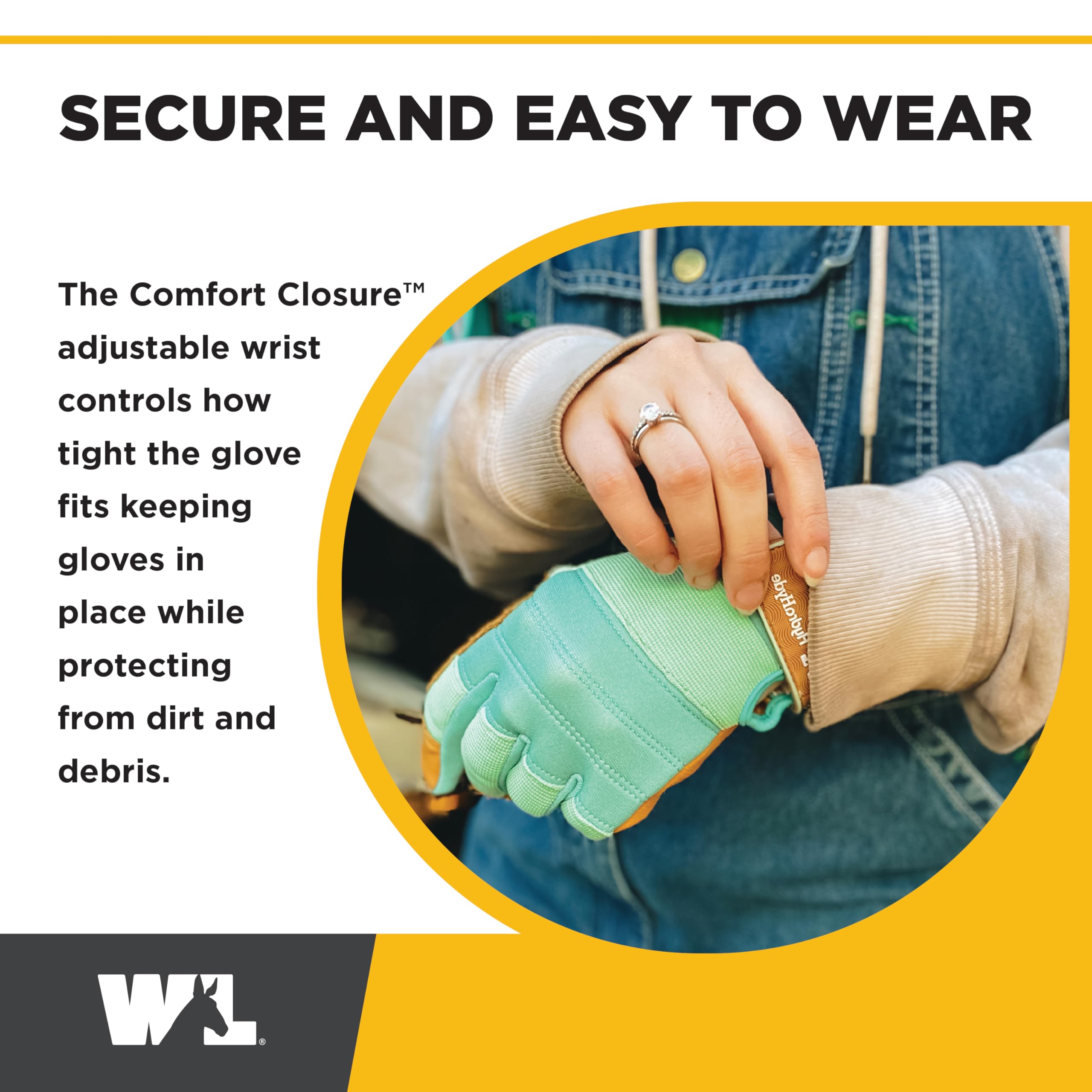 Wells Lamont HydraHyde gloves padded palm boost comfort during long gardening sessions