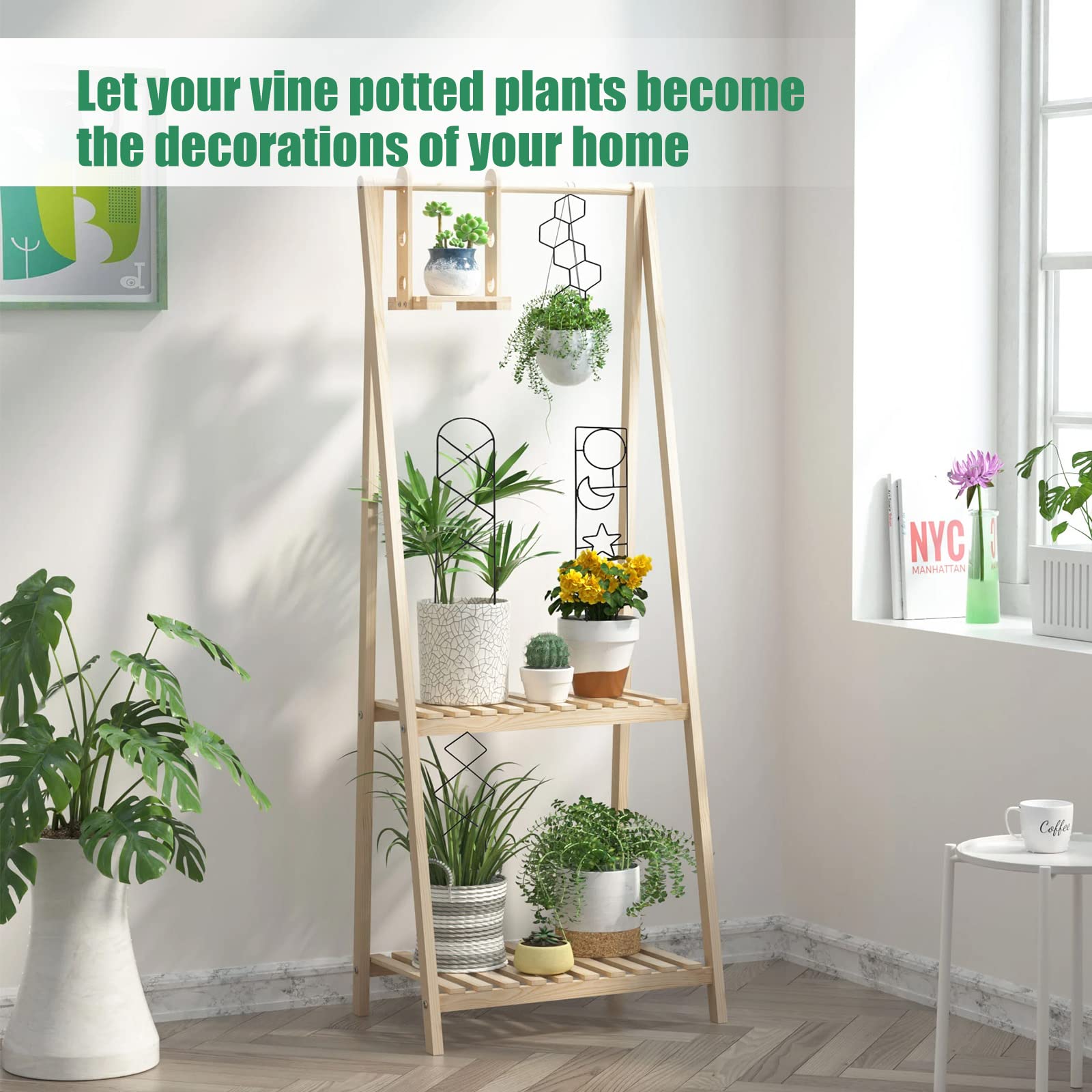 WellSign thickened build provides sturdy plant support