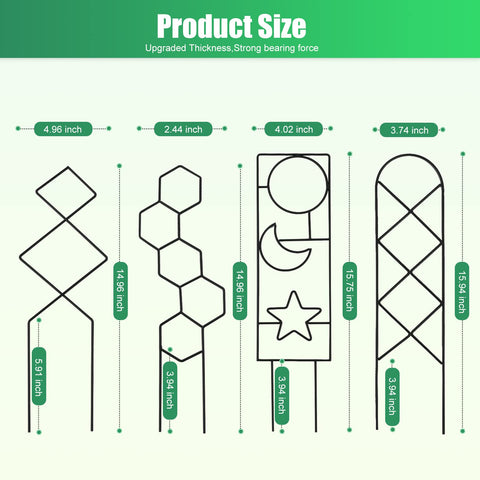 WellSign virgin iron construction ensures durable trellis