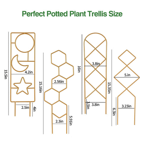 WellSign iron trellis built to last with powder-coated finish resisting soil wear