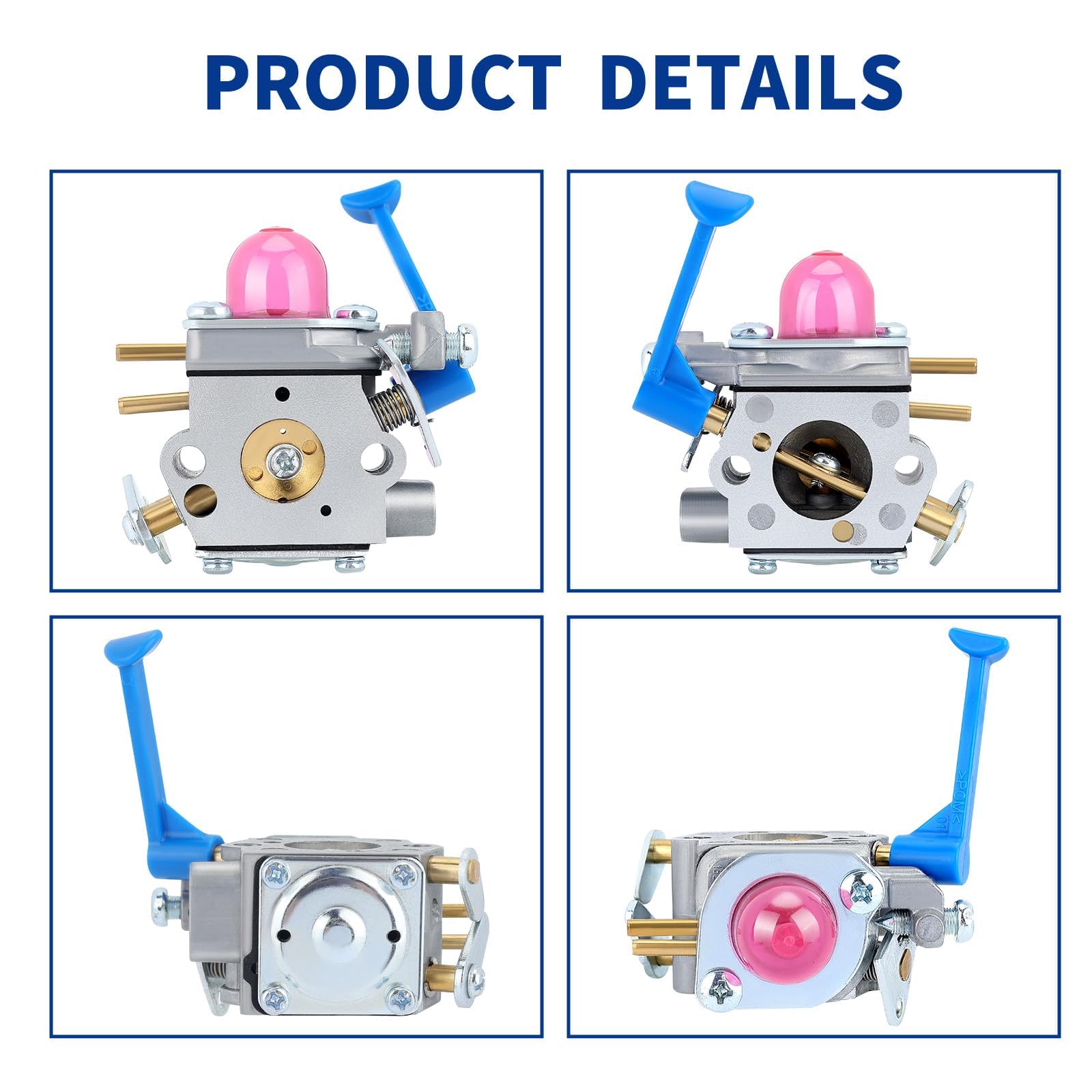 Wellsking 545081850 545006060 replacement carburetor, straightforward swap.