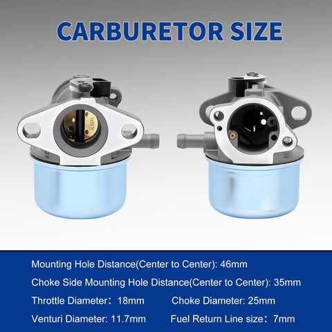 Wellsking 799868 carburetor side view shows compact form