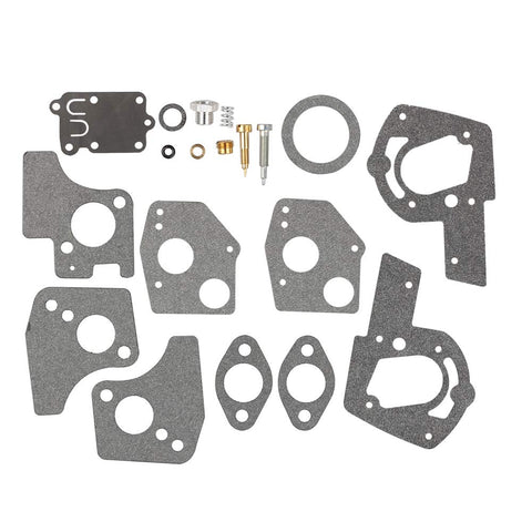Wellsking kit parts arranged for easy inspection during rebuild