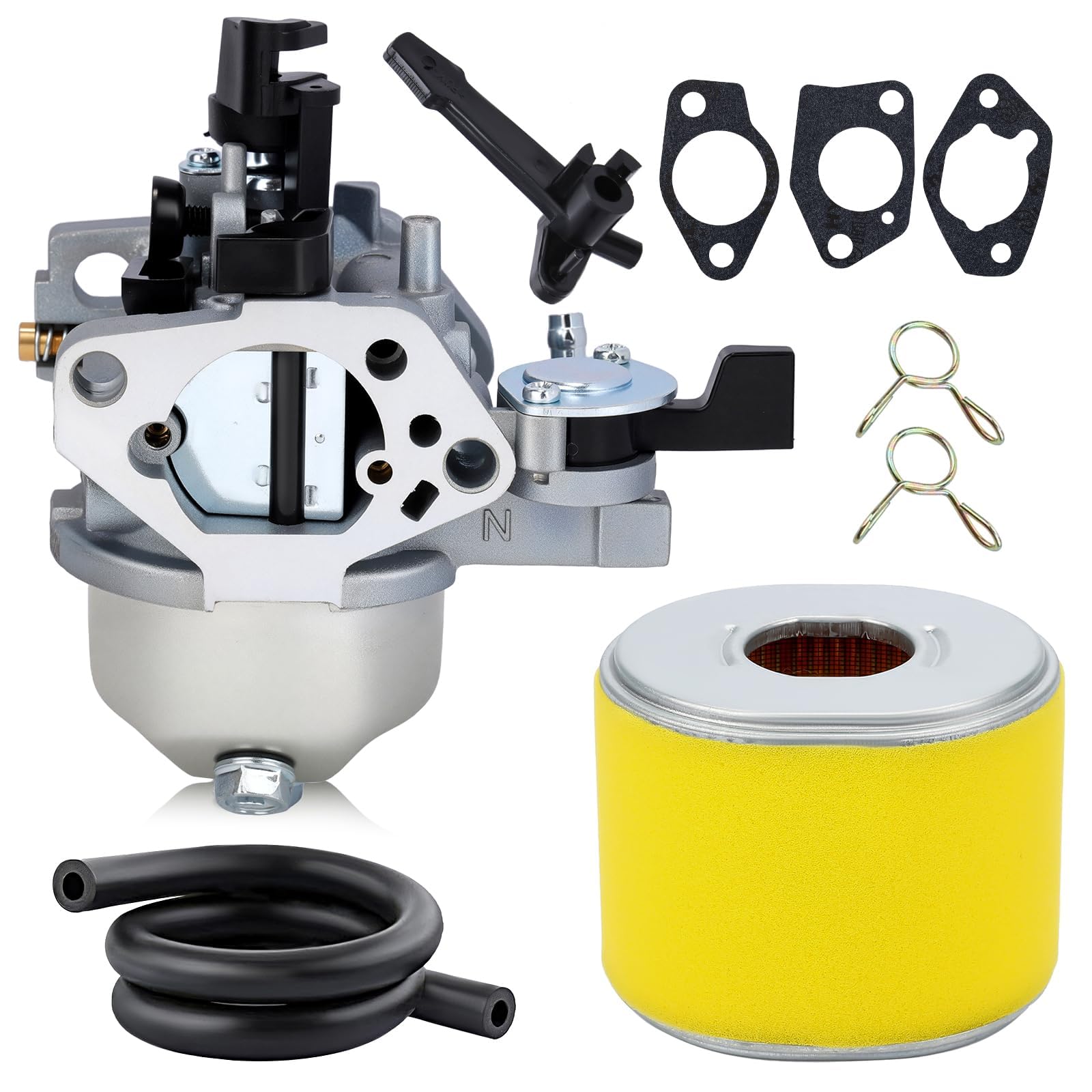 Wellsking GX390 carburetor front view, direct replacement for Honda GX340/GX390 engines.